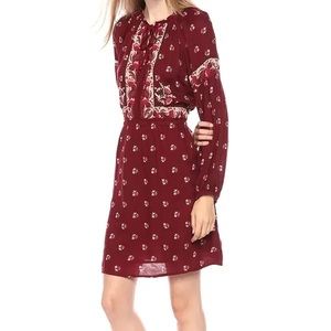 Lucky Brand Border Print Dress XL